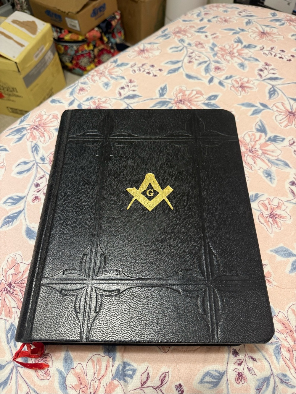 Masonic Holy Bible (1932-A.J. Holman)- Self Pronouncing Edition Hardcover Black
